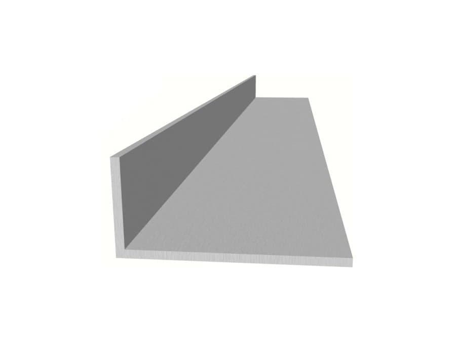 Alumīnija L-profils 40x20x1.2, garums 6m